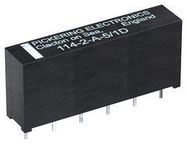 REED RELAY, DPST-NO, 5V, THT