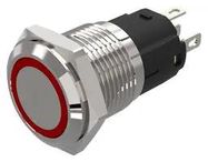 ANTI VANDAL SW, SPDT/3A/240VAC, GRN, RED