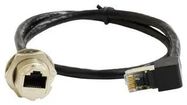 ENET CABLE, C3 RJ45 RCPT-R/A PLUG, 500MM