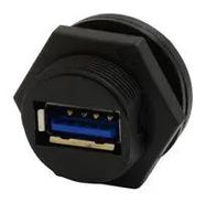 USB CONN, 3.0 TYP A RCPT, IP67, C3 PANEL