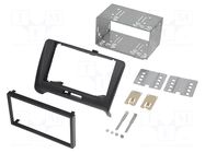 Radio frame; Audi; 2 DIN; black ACV