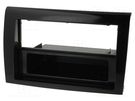 Radio frame; Fiat; 2 DIN; black gloss ACV