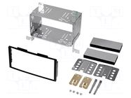 Radio frame; Hyundai; 2 DIN; black ACV