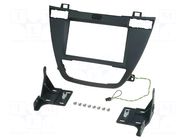 Radio frame; Opel; 2 DIN; black ACV