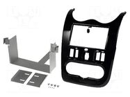 Radio frame; Dacia; 2 DIN; sienna shiny PER.PIC.