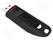 Pendrive; USB 3.0; 64GB; R: 100MB/s; CRUZER ULTRA; USB A 