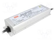 Power supply: switching; LED; 150W; 107÷214VDC; 350÷700mA; IP65 MEAN WELL