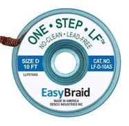 DESOLDERING BRAID, 0.1" X 10FT, BLUE