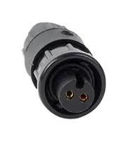 CIRCULAR CONNECTOR, PLUG, 3POS, CABLE