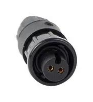 CIRCULAR CONNECTOR, PLUG, 3POS, CABLE