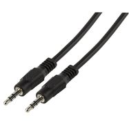 Stereo audio cable 3.5mm male - 3.5mm male 0.5m