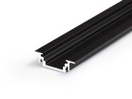 LED Profile GROOVE10 BC/UX 3000 black anod.