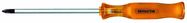 Cross-recess screwdriver, size 1, blade length 80 mm