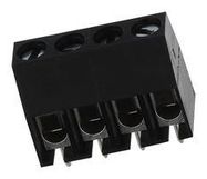 5.0MM EUROBLOCK PC VERT BLK 4CKT