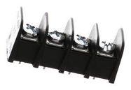 PCB MOUNT BARRIER, 4POS, 22-14AWG