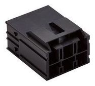 CP65 PLUG HSE PA66 GW BLK 6CKT