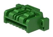 15 WB SINGLE PLUG HSG 2CKT GREEN