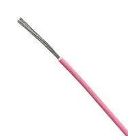 HOOK UP WIRE, 20AWG, RED, 100M