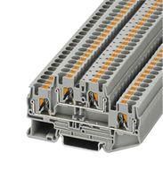 TERMINAL BLOCK, DIN RAIL, 24-10AWG