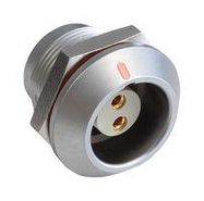 CIRCULAR CONNECTOR, RCPT, 2POS, SOLDER