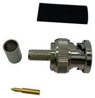 RF COAX CONN, BNC JACK, 75 OHM, CABLE
