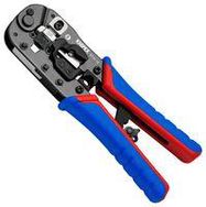 CRIMP TOOL, RATCHET, 8P8C, RJ45 PLUG