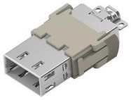 HEAVY DUTY MODULE, PLUG, 32POS, 2.2A