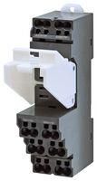 RELAY SOCKET, 8 PIN, 10A, 250V, DIN RAIL