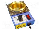 Device: soldering pot; 160W; 200÷480°C; 50mm; for service work REECO