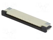Connector: FFC/FPC; SMT; 100V; 0.5A; PIN: 20; 1mm; horizontal; 30mΩ ADAM TECH