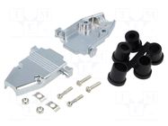 Enclosure for connectors: D-Sub; D-Sub 15pin,D-Sub HD 26pin ENCITECH