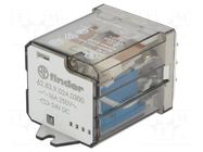 Relay: electromagnetic; 3PST-NO; 24VDC; Icontacts max: 30A; 62.83 FINDER