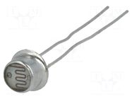 Photoresistor; 90mW; 5÷10kΩ; 540nm; THT; 100VDC; ØLED: 5.5mm Token