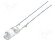 LED; 3mm; red; 150÷220mcd; 110°; Front: flat; 1.8÷2.6V; No.of term: 2 OPTOSUPPLY