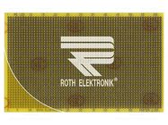 Board: universal; single sided,prototyping; W: 100mm; L: 160mm ROTH ELEKTRONIK GMBH