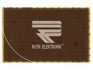 Board: universal; double sided,prototyping; W: 100mm; L: 160mm ROTH ELEKTRONIK GMBH