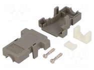 Enclosure for connectors: D-Sub; D-Sub 9pin,D-Sub HD 15pin ENCITECH