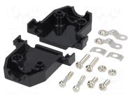 Enclosure for connectors: D-Sub; D-Sub 15pin,D-Sub HD 26pin ENCITECH