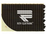 Board: universal; single sided,prototyping; W: 100mm; L: 580mm ROTH ELEKTRONIK GMBH