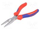 Pliers; for gripping and cutting,for wire stripping,universal KNIPEX