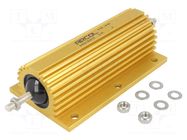 Resistor: wire-wound; screw; 2Ω; 300W; ±1%; 2.5kV; 128x72.5x41.8mm ARCOL/OHMITE