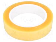 Tape: electrical insulating; W: 25mm; L: 66m; Thk: 0.06mm; acrylic H-OLD