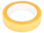 Tape: electrical insulating; W: 25mm; L: 66m; Thk: 0.06mm; acrylic H-OLD