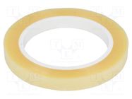 Tape: electrical insulating; W: 12mm; L: 66m; Thk: 0.06mm; acrylic H-OLD