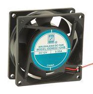 DC AXIAL FAN, BALL, 50CFM, 0.40A, 12V