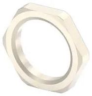 GLAND LOCKNUT, BRASS, M16, 3MM