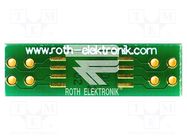 Board: universal; multiadapter; W: 8mm; L: 20.5mm; SO8W ROTH ELEKTRONIK GMBH