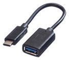 SMART CBLE, USB C PLUG-USB A RCPT, 0.15M