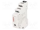 Module: voltage monitoring relay; for DIN rail mounting; 1÷5s ZAMEL
