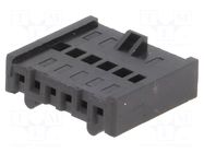 Connector: wire-board; plug; female; PIN: 6; Minimodul; 125VAC LUMBERG